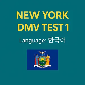 New York State DMV Practice Test in Korean