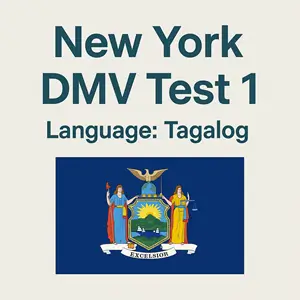 New York State DMV Practice Test in Tagalog