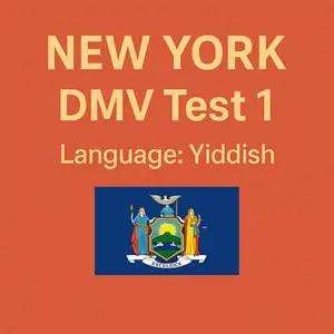 NY DMV Practice Test in Yiddish
