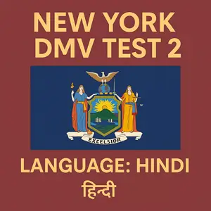 New York Permit Test Questions in Hindi