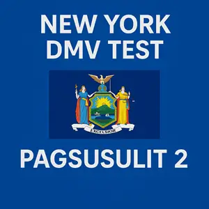 New York States Permit Test Questions in Tagalog