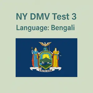 Free New York Driving Theory Test in Bengali Language