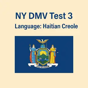 FREE New York Driving Theory Test in Haitian Creole language