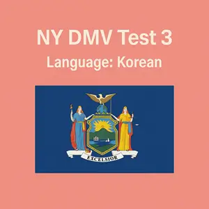 Free New York Driving Theory Test in Korean Languages