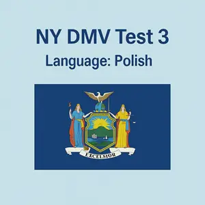 Free New York Driving Theory Test in Polish language