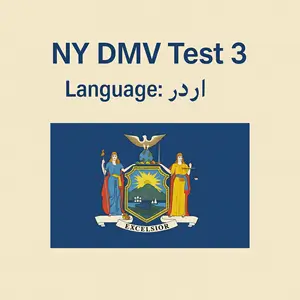 FREE New York Driving Theory Test in Urdu language