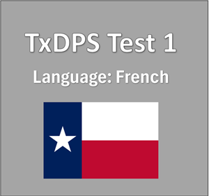 Texas DPS Permit Test Questions in French PDF