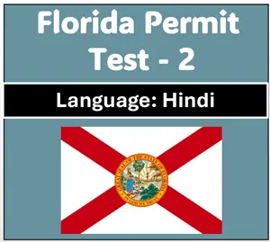 Florida Class E Learner's Permit Practice Test in Hindi Online