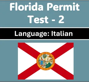 Florida Class E Learner's Permit Practice Test in Italian Online