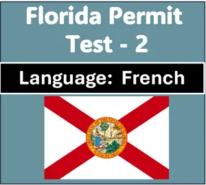 Florida Class E Learner’s Permit Test in French Online