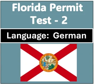 Florida Class E Learner’s Permit Test in German Online