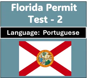Florida Class E Learner’s Permit Test in Portuguese Online
