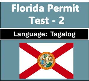Florida Class E Learner’s Permit Test in Tagalog Online