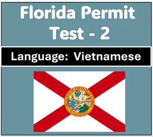 Florida Class E Learner’s Permit Test in Vietnamese Online