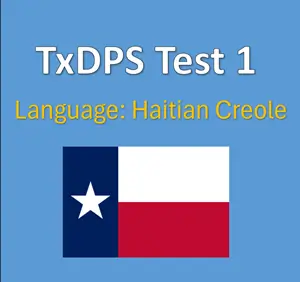 Texas DPS Permit Test Questions in Haitian Creole PDF