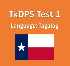 Texas DPS Permit Test Questions in Tagalog PDF
