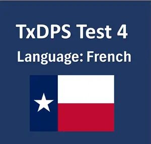 Texas DPS Learner’s Written Test in French Online