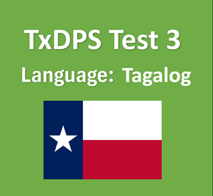 Texas DMV Driver’s Permit Test Quiz in Tagalog Online