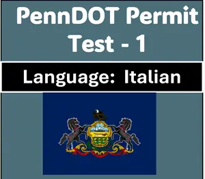 PA Driver’s License Test Questions in Italian Online Quiz