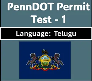 PA Driver’s License Test Questions in Telugu Online Quiz