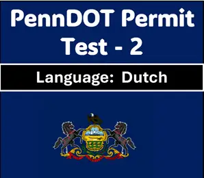 PA Driver’s License Test Questions in Dutch Free PDF