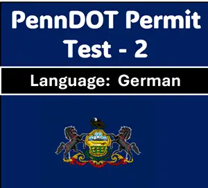 Pennsylvania DMV Permit Test Quiz in German Free PDF