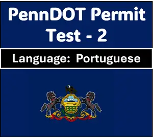 Pennsylvania DMV Permit Test Quiz in Portuguese Free PDF