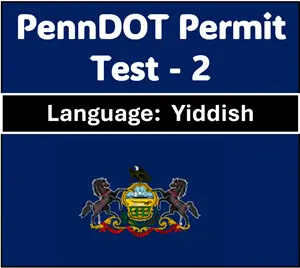 Pennsylvania DMV Permit Test Quiz in Yiddish Free PDF