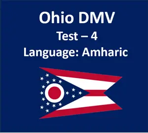 Ohio BMV Learner’s Permit Test in Amharic PDF