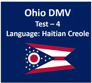 Ohio BMV Learner’s Permit Test in Haitian Creole PDF Free