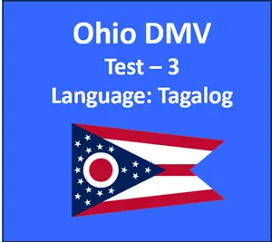 Ohio DMV Written Knowledge Test in Tagalog Free Quiz