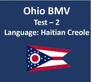 Ohio Driver’s Permit Test Online in Haitian Creole