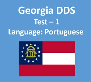 GA DDS Practice Test in Portuguese Manual Free