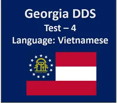 Georgia DDS Written Test Quiz in Vietnamese