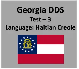 Georgia DMV Permit Test Online in Haitian Creole
