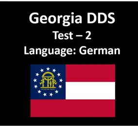 Georgia Driver’s License Test Questions in German