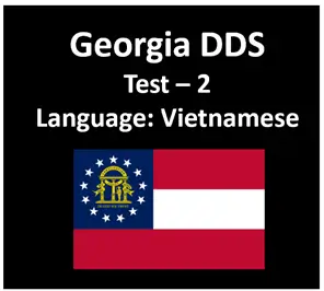 Georgia Driver’s License Test Questions in Vietnamese