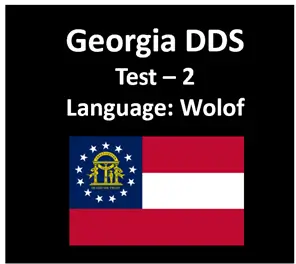 Georgia Driver’s License Test Questions in Wolof