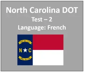 NC Knowledge Test Practice in French
